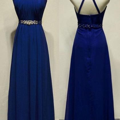 Custom Made Magnificent Sleeveless Prom Dresses,..