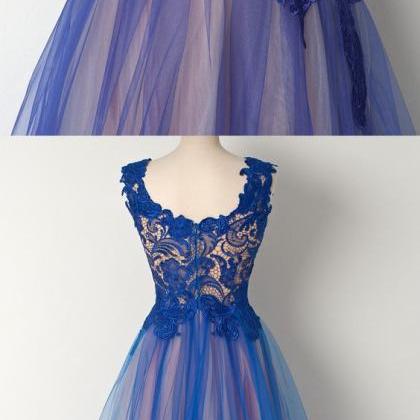 Royal Blue Evening Dresses, Long Evening Dresses,..