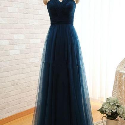 Prom Dresses,elegant Sleeveless Evening Dress Long..