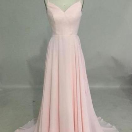Charming Prom Dress,chiffon Evening Dress,long..