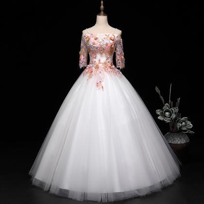 Off Shoulder Prom Dress,princess Party Dress,fancy..