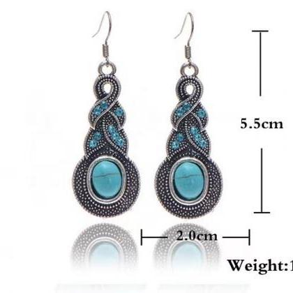 Fashion pattern, blue crystal set w..