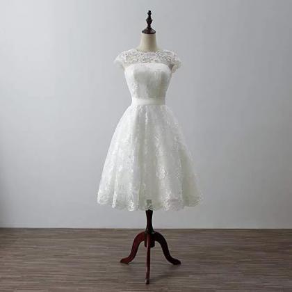Lace Bridesmaid Dress ,short Homcoming..