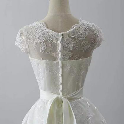 Lace Bridesmaid Dress ,short Homcoming..