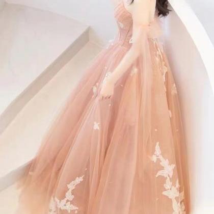 Off Shoulder Prom Dress,fairy Party Dress,dream..