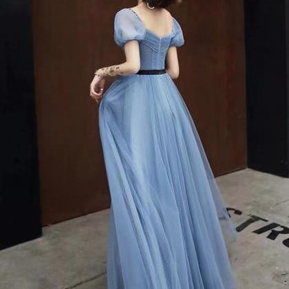 Blue Evening Dress, Fairy, High Quality Birthday..