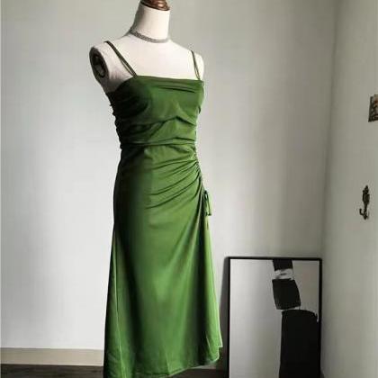 Vintage,pleated halter dress, new, ..