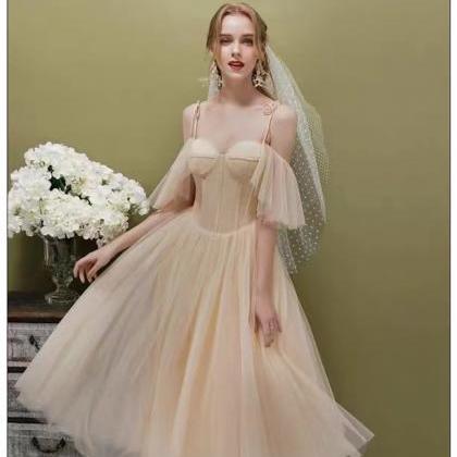 Fresh, Super Fairy, Outdoor Wedding Dress, Little..