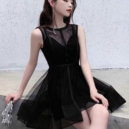 Little Black Tdress,sexy Homecoming Dress,..