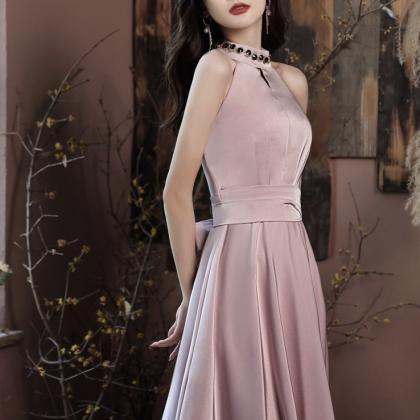 Pink Little Evening Dress, Socialite, Temperament,..
