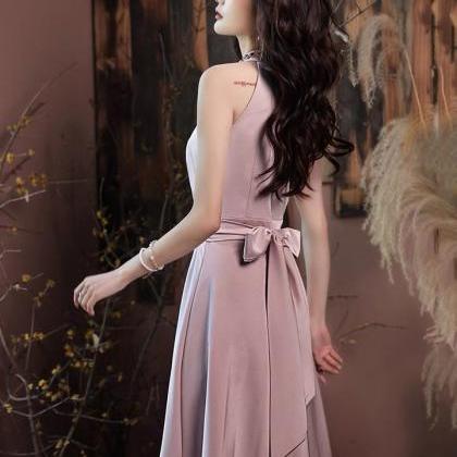 Pink Little Evening Dress, Socialite, Temperament,..
