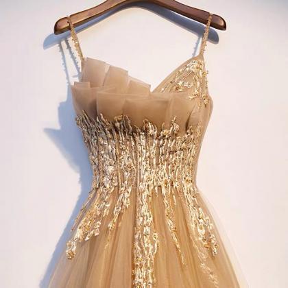 Elegant Fairy Prom Dress, Simple,generous Party..