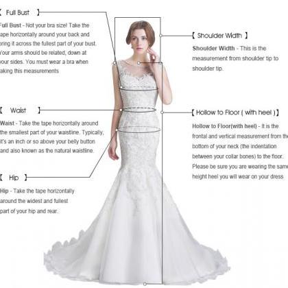 High-grade Light Wedding Dress, Satin, Backless..