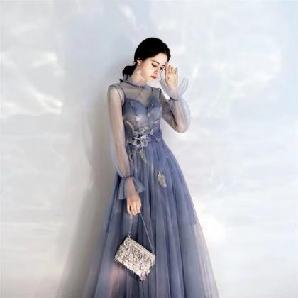 Long Sleeve Prom Dress, Socialite Party Fairy..
