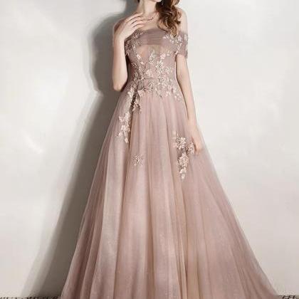 Champagne Evening Dress,, Queen Party Dress,..