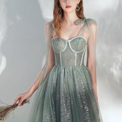 High Quality Bridesmaid Dress, Fairy Temperament..