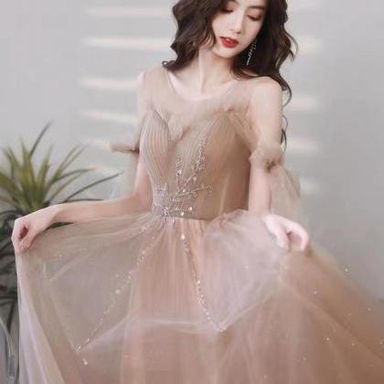 Off-the-shoulder Evening Dress, Bridesmaid Dress,..