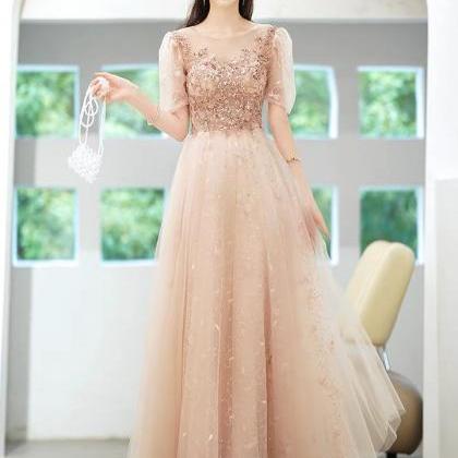 Fairy Evening Dress, Champagne Party Dress,..