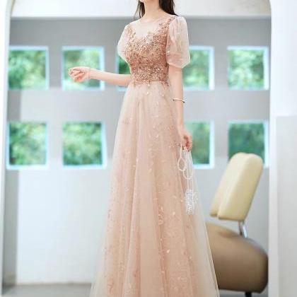 Fairy Evening Dress, Champagne Party Dress,..
