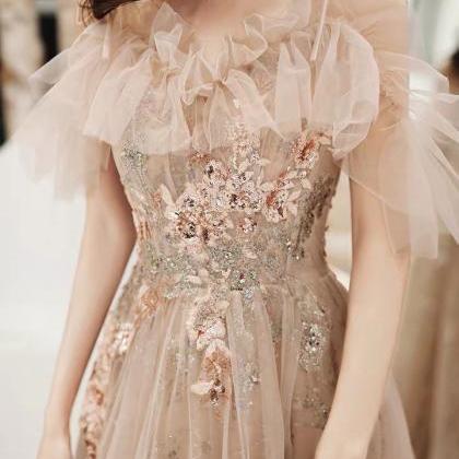 Temperament, Light Luxury Evening Dress, Fairy..