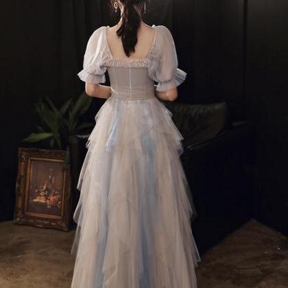 Sweet Evening Gown, Princess Long Prom Dress,..