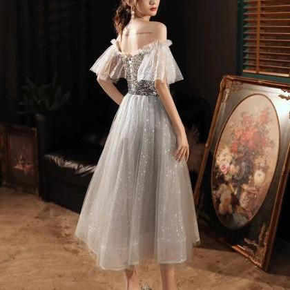 Super Fairy Homecoming Dress, Classy,off Shoulder..