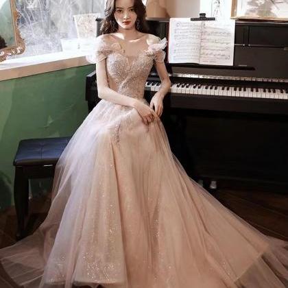 Off-shoulder Eevening Dress, Bridal Gown, Dream..