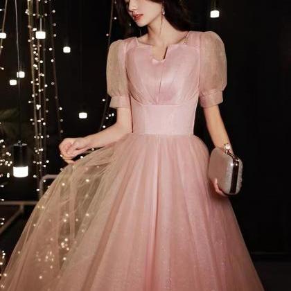 Pink Bridesmaid Dresses, Sweet Party Dresses,..