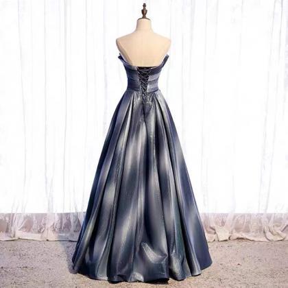 Strapless Prom Gown, Fairy Elegant Party..
