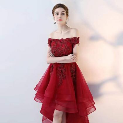 Off shoulder pink /red fairy dress,..