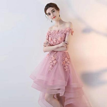 Off shoulder pink /red fairy dress,..