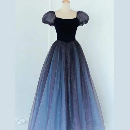 Starry evening dress, cute party dr..