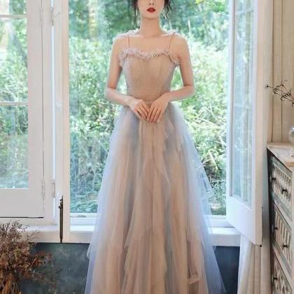 Fairy Prom Dress,spaghetti Strap Party Dress,cute..
