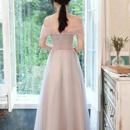 Fairy Prom Dress,spaghetti Strap Evening..