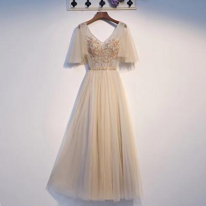 Pretty Evening Dress, Long Elegant Prom Gown,..