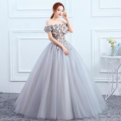 Quinceanera Dress, Off-the-shoulder Party..