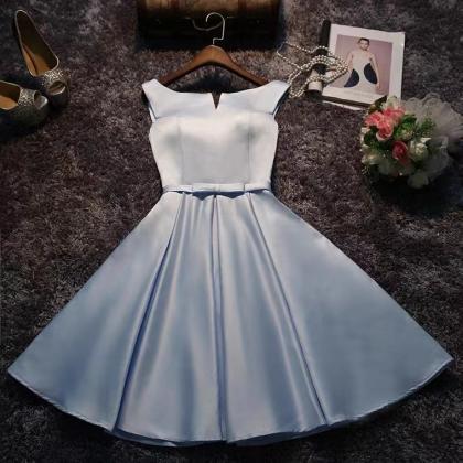 Simple , Sleeveless Party Dress,cute Homecoming..