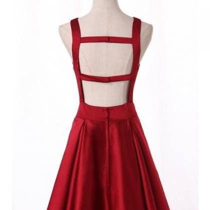 Bandage Evening Dress ,red Prom Dress,cute..
