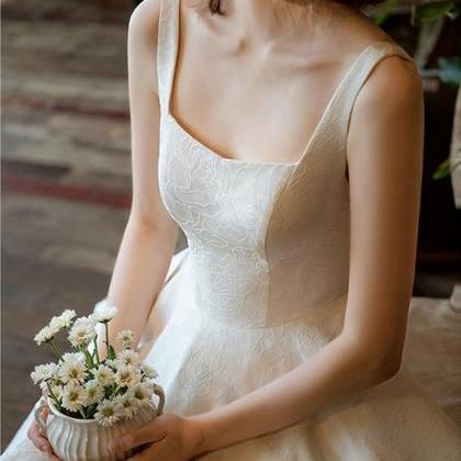 Elegant Evening Dress , Noble Prom Dress,white..