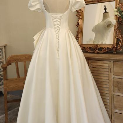 White Prom Dress,cute Party Dress,sweet Bridal..