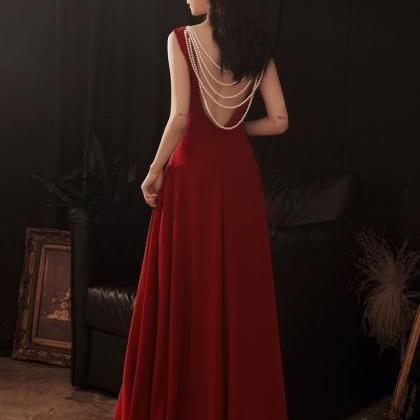 Spaghetti Strap Prom Gown,sexy Party Dress,formal..
