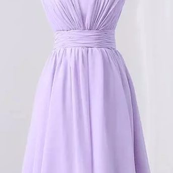 Lilac Short Graduation Dresses,purple Homecoming..