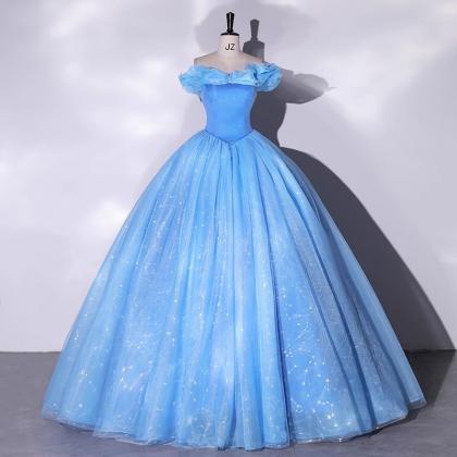 Fantasy Prom Dress, Princess Ball Gown Party Ress..