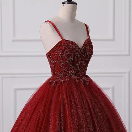 Pink Red Flowers Gown main image 0