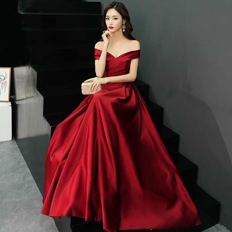 maxi dress evening dress Flowing for Women – Elegant Gown – Black – Luvena Champagne Formal Dresses Australia Shift Dress Size:Size 24