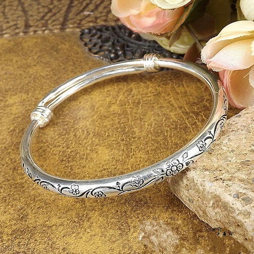 Manufacturers Direct , Ethnic Style, Imitation Silver Bracelet, Bracelet Silver Ornaments, Wholesale