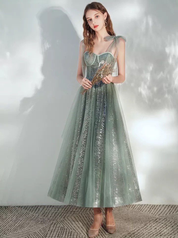 Spaghetti Strap Dress, High Quality Bridesmaid Dress, Fairy Party Dress,custom Made