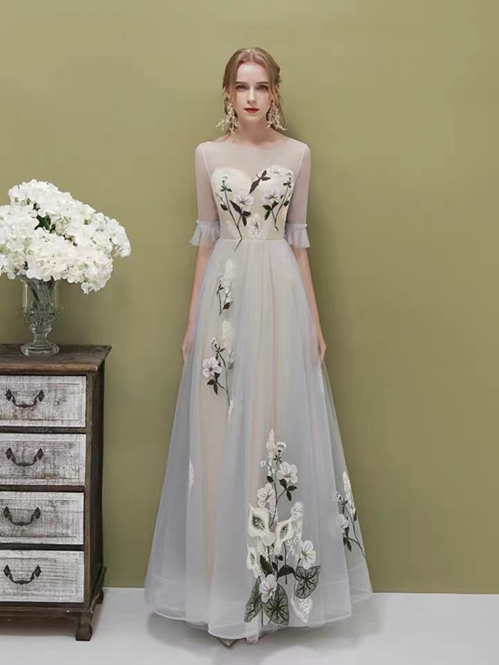 Lace Flower Fairy Dresses, Birthday Party Dresses, Bridesmaid Dresses,custom Made