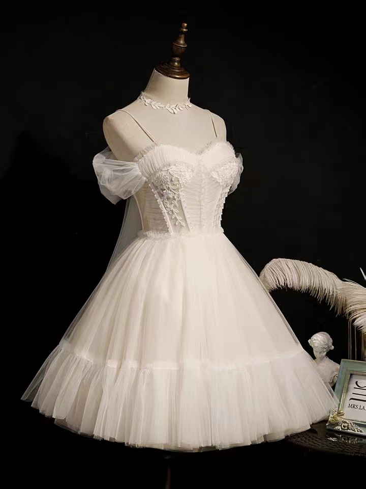 Heavy Industry Tulle Homecoming Dress, Light Luxury Fairy Dress, Sweet Princess Dress, Birthday Party Dress,custom Made