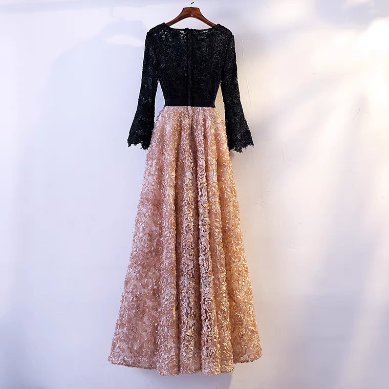 Temperament Lace Dress , Long Sleeve Socialite Party Dress,custom Made ...